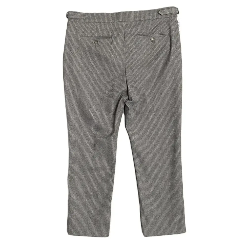 Daniel Cremieux Dress Pant Signature Men's 36x30 Mount Lussari Flannel Grey NEW